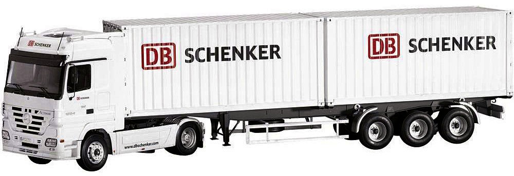    - Actros with 2x20' Cont. Trailer Schenker -   - 