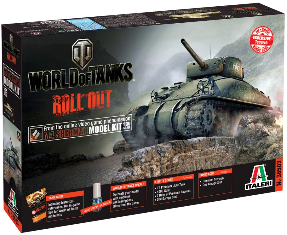  - M4 Sherman -     "World of Tanks: Roll Out" - 