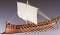 Гръцка Бирема - Сглобяем модел на кораб от дърво - 
