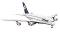 ���������� ������� - Airbus A380 Lufthansa - �������� ��������� - 
