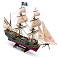 Пиратски кораб - Black Queen - Сглобяем модел от дърво - 