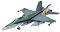 Изтребител - F/A-18C Hornet "Chippy Ho! 2009" - Сглобяем авиомодел - 
