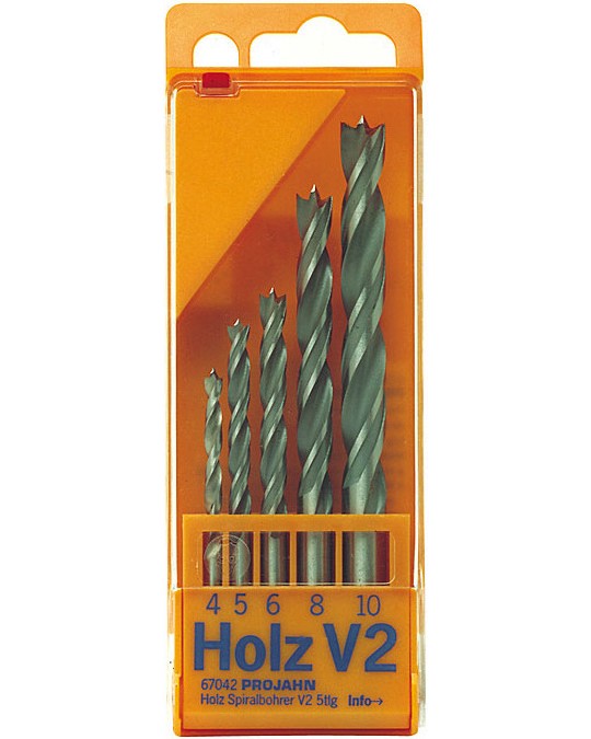    Projahn Holz V2-HSS - 5    ∅ 4 - 10 mm - 
