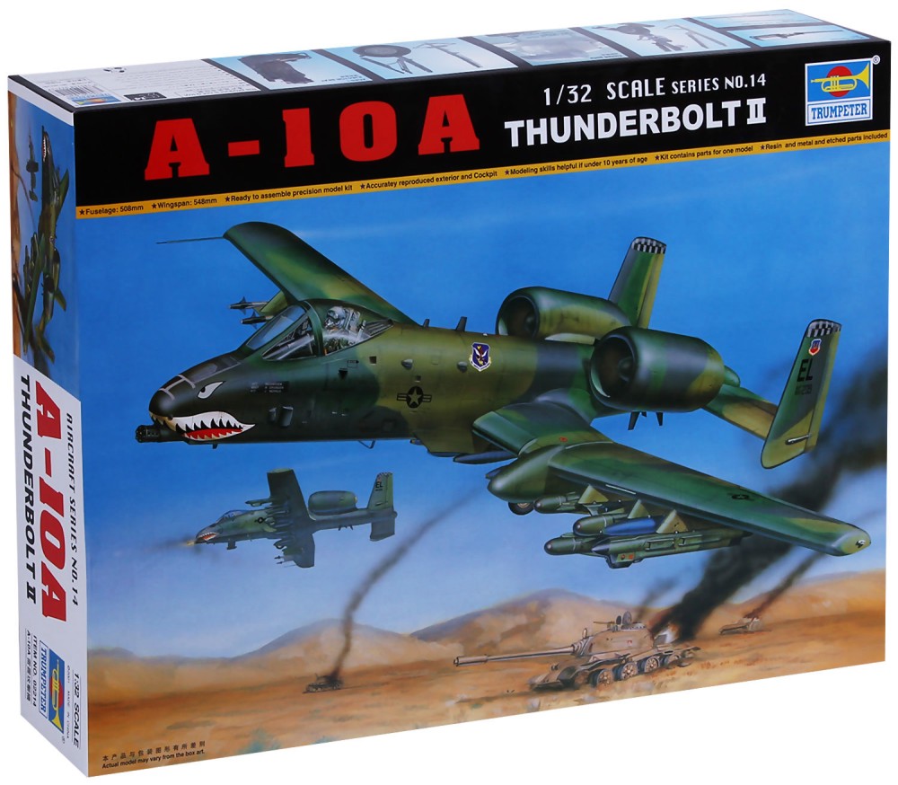   - Fairchild Republic A-10A Thunderbolt II -   - 