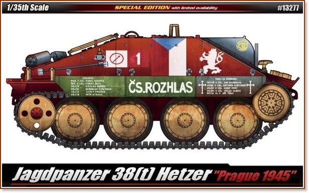  - Jagdpanzer 38(t) Hetzer "Prague 1945" -   - 