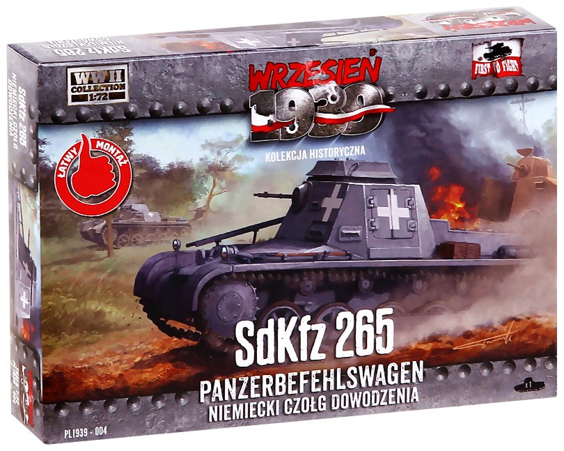   - SdKfz 265 Panzerbefehlswagen -     " 1939" - 