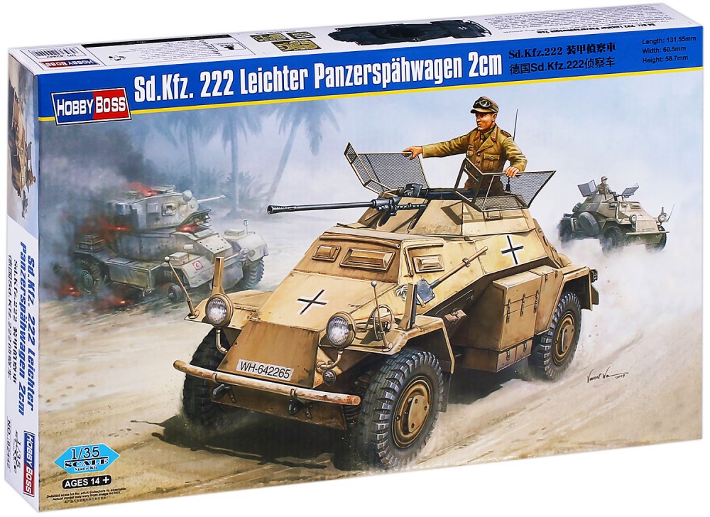   - Sd. Kfz. 222 Leichter Panzerspahwagen -   - 