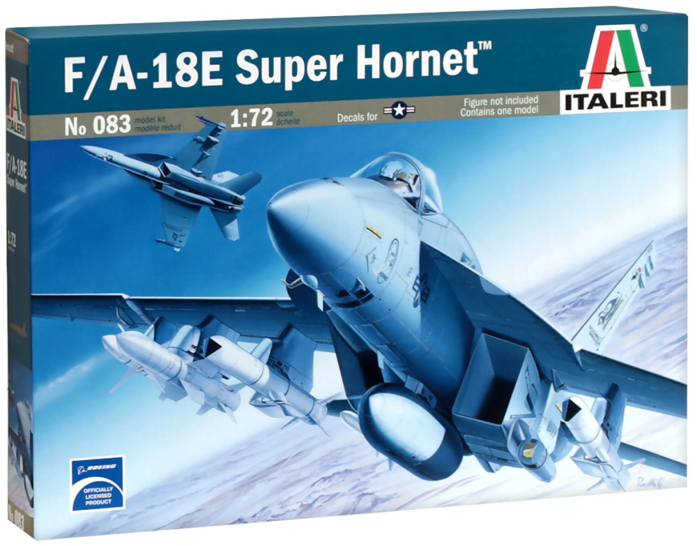 Военен самолет - F/A-18E Super Hornet - Сглобяем авиомодел - макет