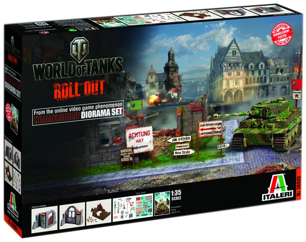 Himmelsdorf Diorama Set -     "World of Tanks: Roll Out" - 