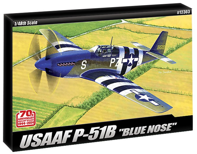   - USAAF P-51B Blue Nose -   - 