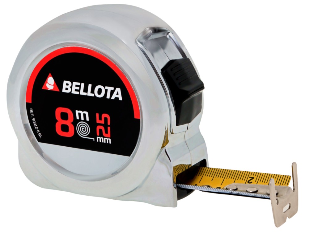 Ролетка с метален корпус Bellota - 8 m - макет