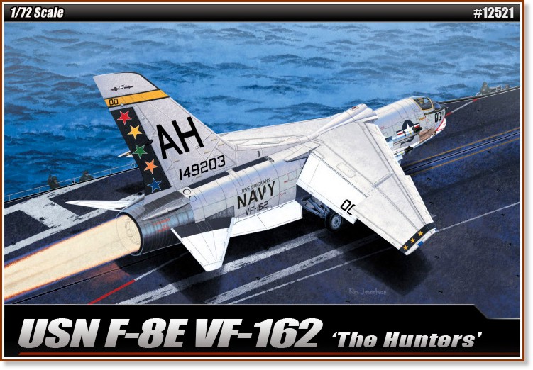   - USN F-8E VF-162 The Hunters -   - 