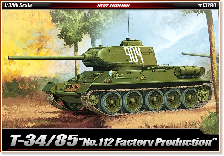  - T-34/85 No.112 Factory Production -   - 