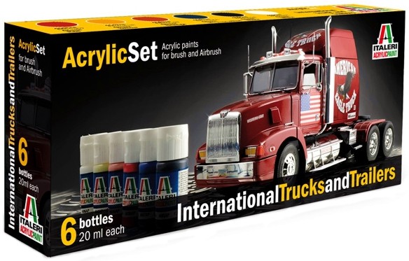 Acrylic Set - International Trucks and Trailers -    - 