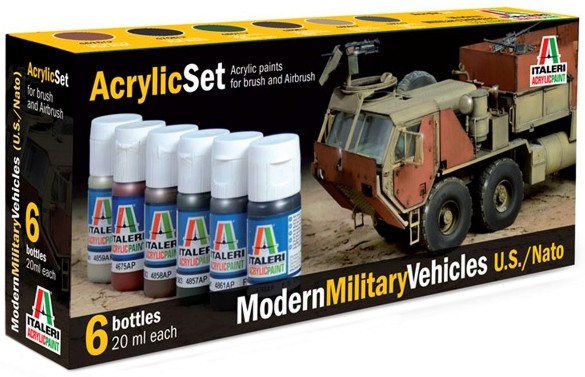 Acrylic Set - Modern Military Vehicles U.S. / NATO -    - 