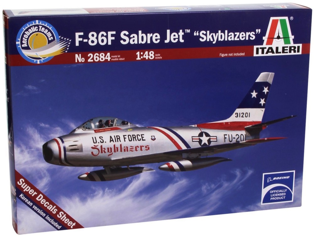     - F-86F Sabre Jet Skyblazers -   - 