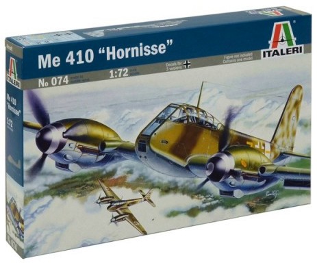 Военен самолет - Messerschmitt Me 410 Hornisse - Сглобяем авиомодел - макет