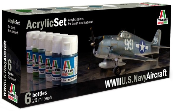 Acrylic Set - WWII U.S. Navy Army Aircraft -    - 