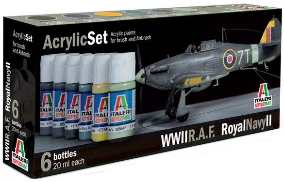 Acrylic Set - WWII R.A.F. Royal Navi II -    - 