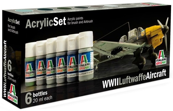 Acrylic Set - WWII Luftwaffe Aircraft -    - 