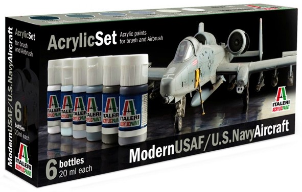 Acrylic Set - Modern U.S.A.F. / U.S. Navy Aircraft -    - 
