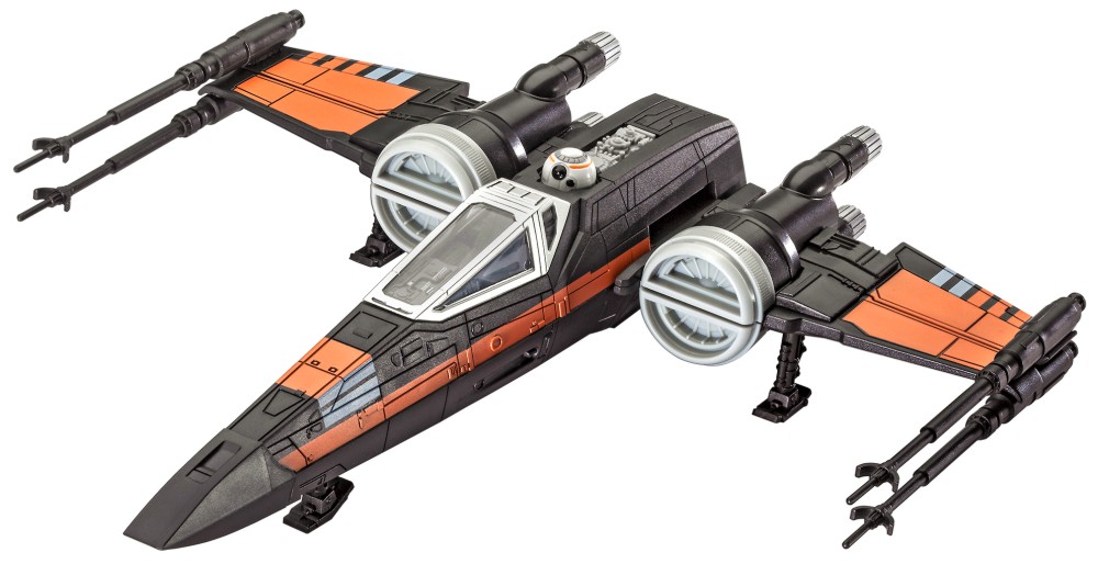      - Poe's X-Wing Fighter -     "Revell: Star Wars" - 