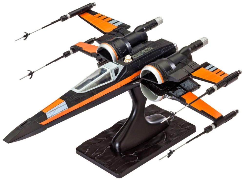      - Poe's X-Wing Fighter -     "Revell: Star Wars" - 