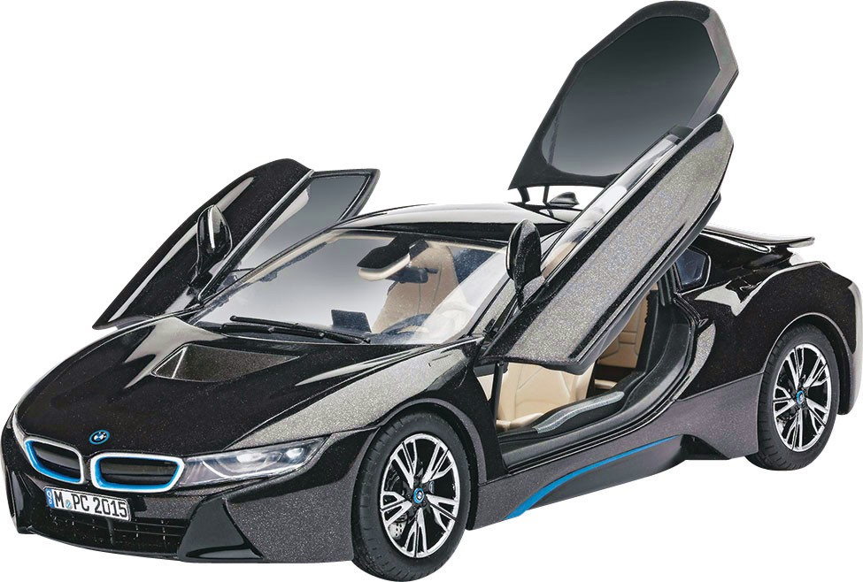 Спортен автомобил - BMW i8 - Сглобяем модел - макет