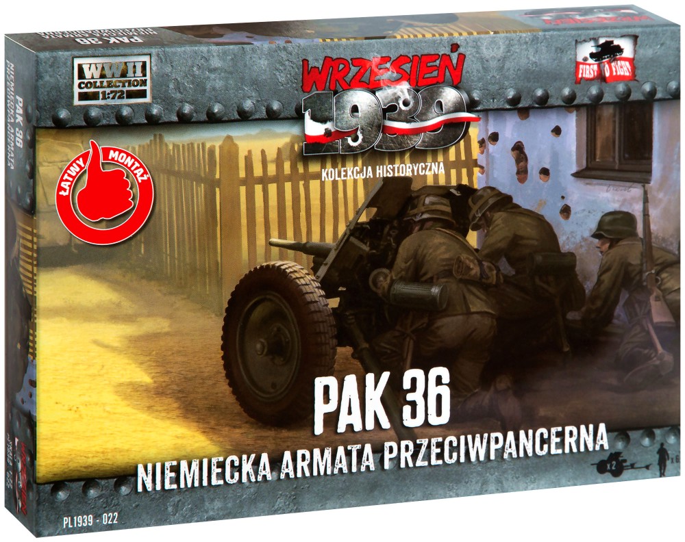  - 3.7 cm PaK 36 -     " 1939" - 