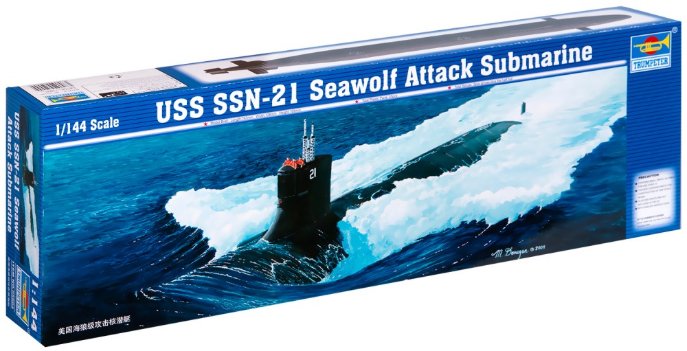  - USS SSN -21 Seawolf -   - 