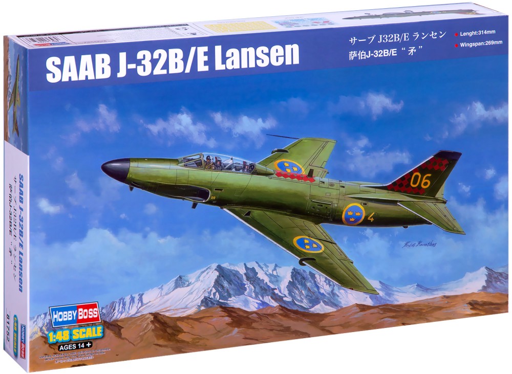   - SAAB J-32B / E Lansen -   - 