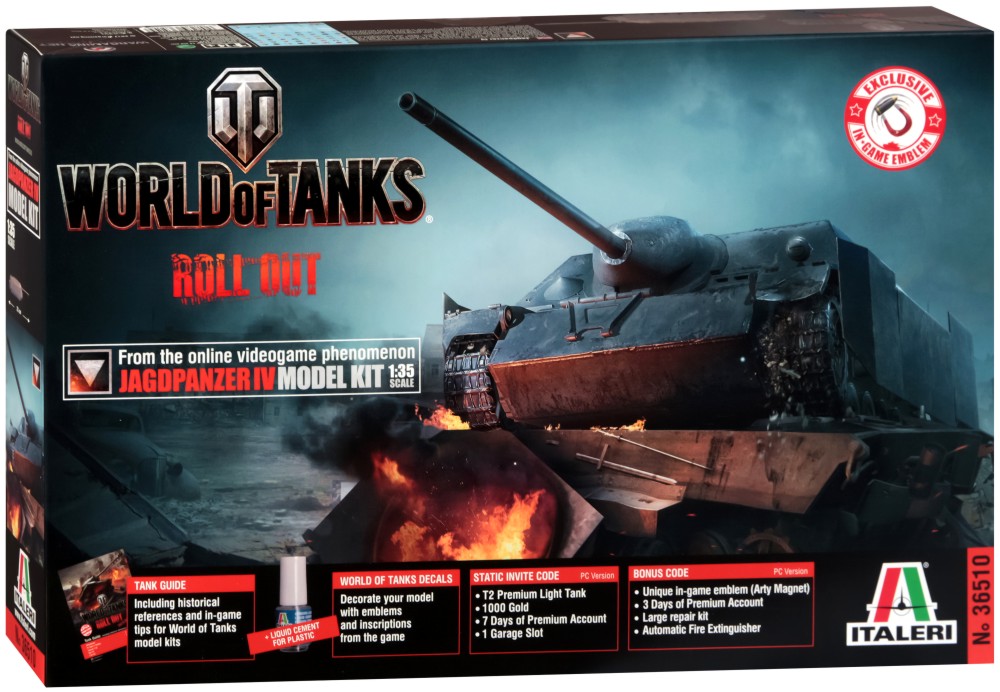  - Jagdpanzer IV -     "World of Tanks: Roll Out" - 