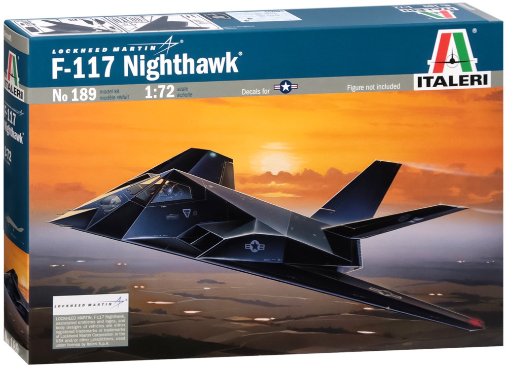 Бомбардировач - F-117 Nighthawk - Сглобяем авиомодел - макет