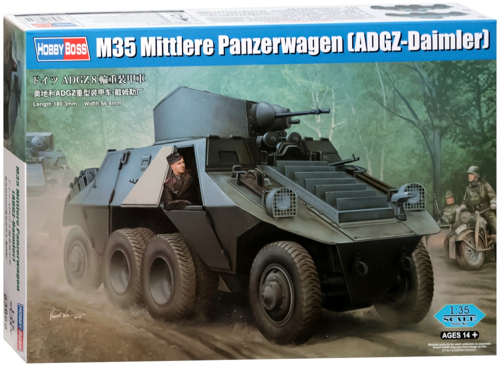   - M35 Mittlere Panzerwagen ADGZ - Daimler -   - 