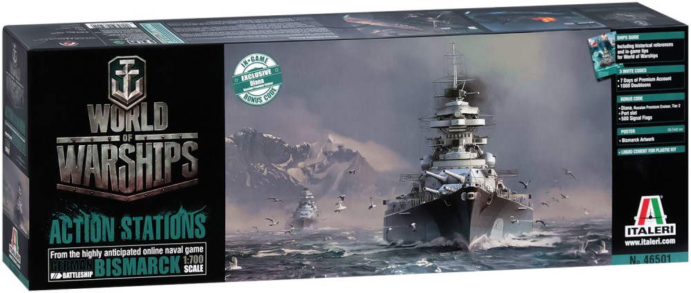   - Bismarck -     "World of Warships - Action Stations" - 