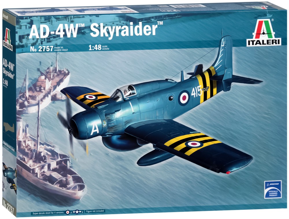   - AD-4W Skyraider -   - 