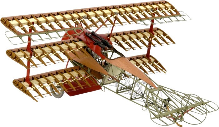  - Fokker DR.I The Red Baron's trplane -       - 