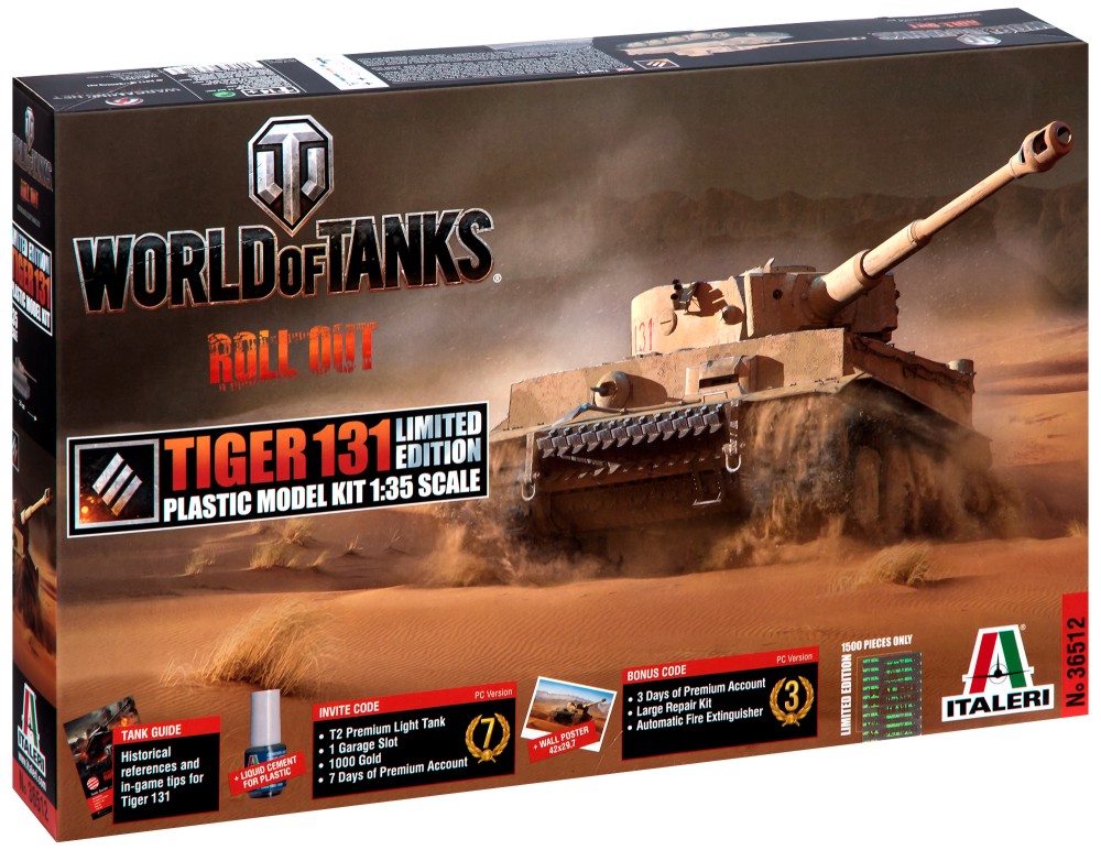  - Tiger 131 -     "World of Tanks: Roll Out" - 
