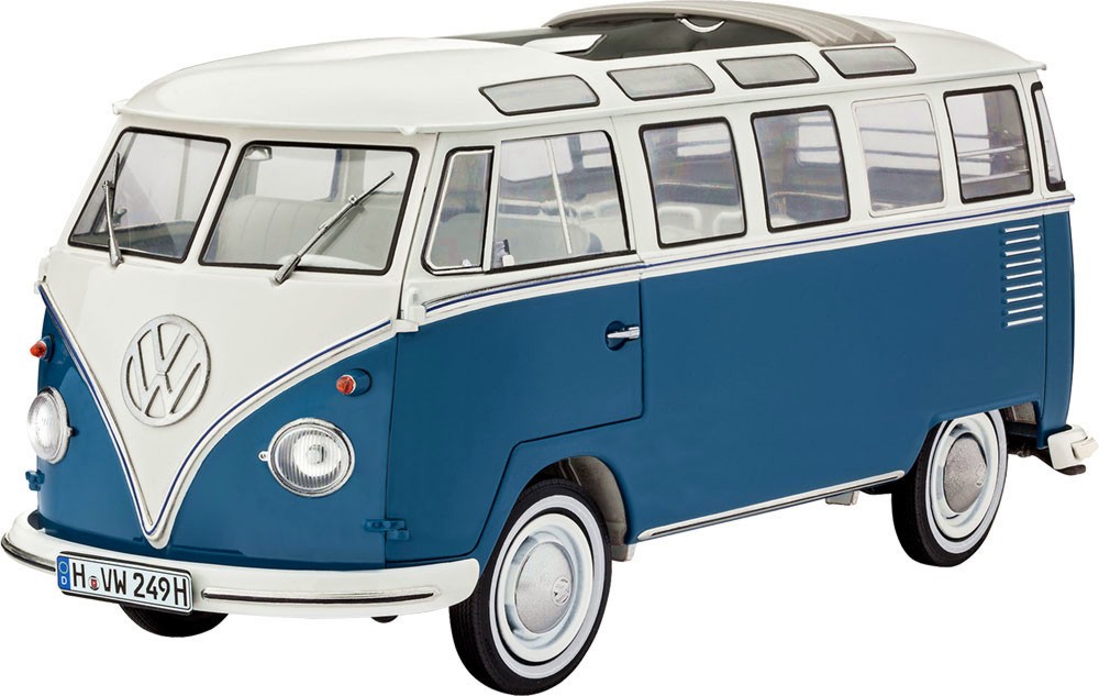 Бус - Volkswagen T1 Samba - Сглобяем модел - макет