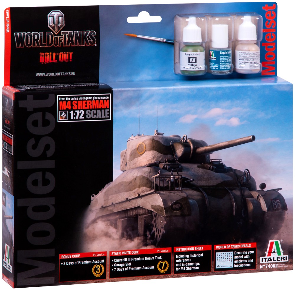   - M4 Sherman -     "World of Tanks: Roll Out" -      - 