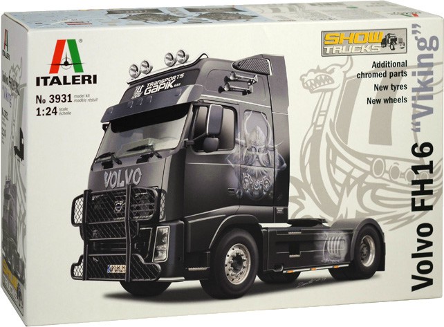 Влекач - Volvo FH16 Viking - Сглобяем модел - макет