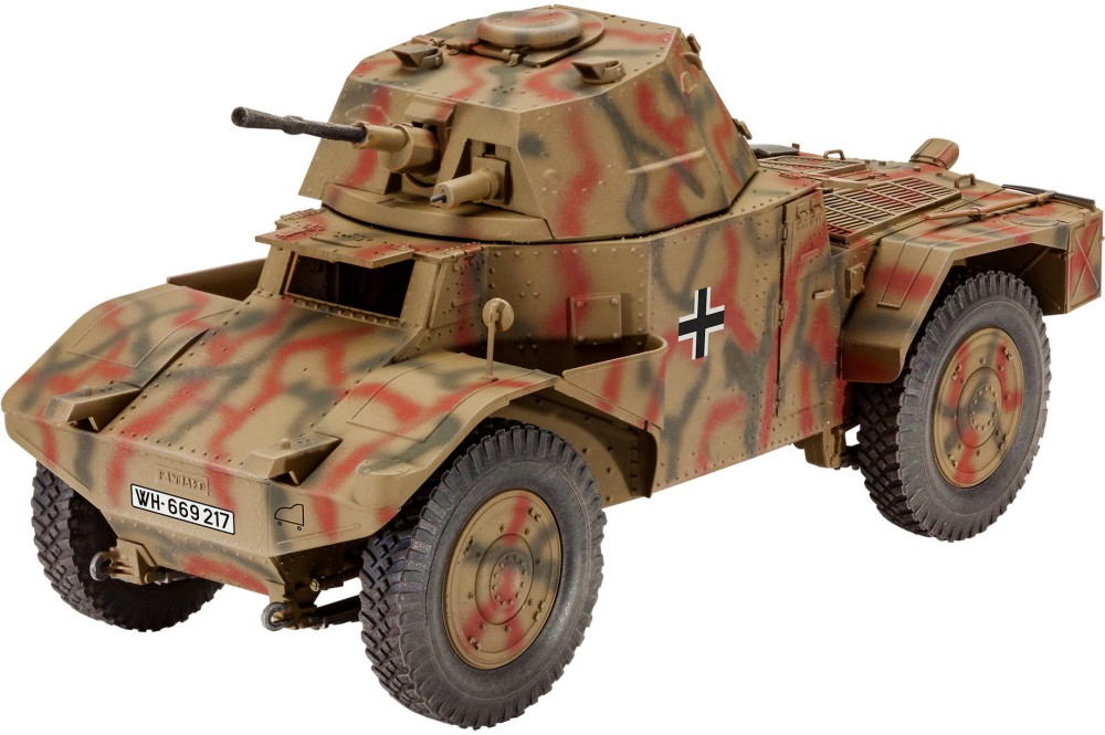 Бронетранспортьор - Panhard P204 (f) - Сглобяем модел - макет