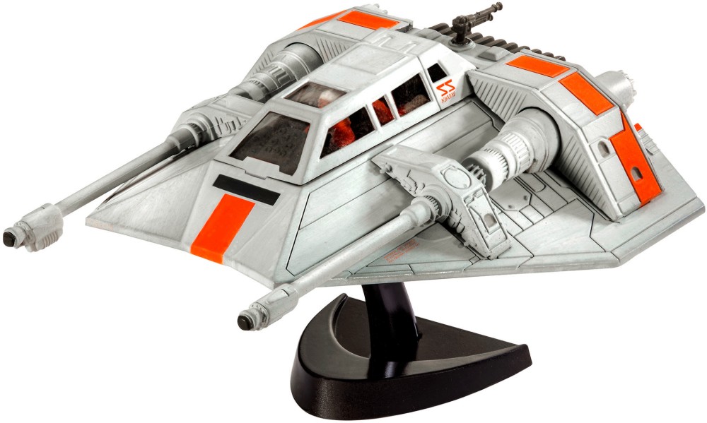 Космически кораб - Snowspeeder T-47 Космически кораб - Snowspeeder T-47 - Сглобяем модел от серията "Revell: Star Wars" - макет