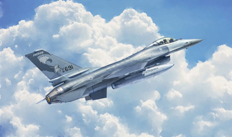   - F-16 A Fighting Falcon -   - 