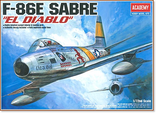   - F-86E Sabre El Diablo -   - 