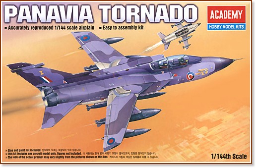 Военен самолет - Panavia Tornado - Сглобяем авиомодел - макет