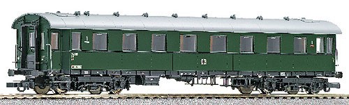 Пътнически вагон AB4ü-28 - Първа класа - ЖП модел - макет