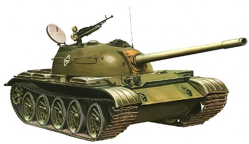 ���� - T-54A - �������� ����� - �����