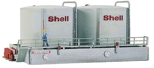 Резервоари за гориво - Shell - Сглобяем модел - макет