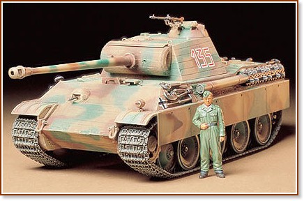 Танк - German Panther G Танк - German Panther G - Сглобяем модел - макет